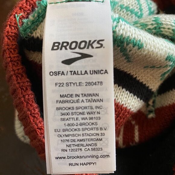 Brooks Running Snowman Hat with Pom Pom. Beanie. Warm - Picture 4 of 4